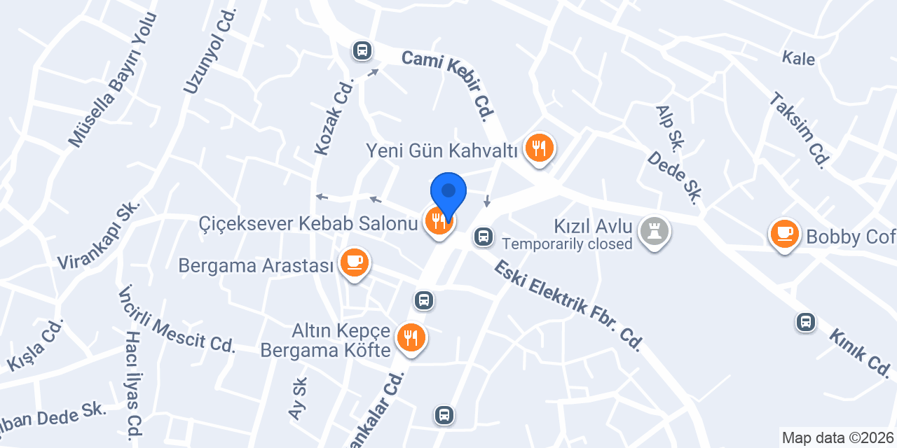 Pala Kebap konumu