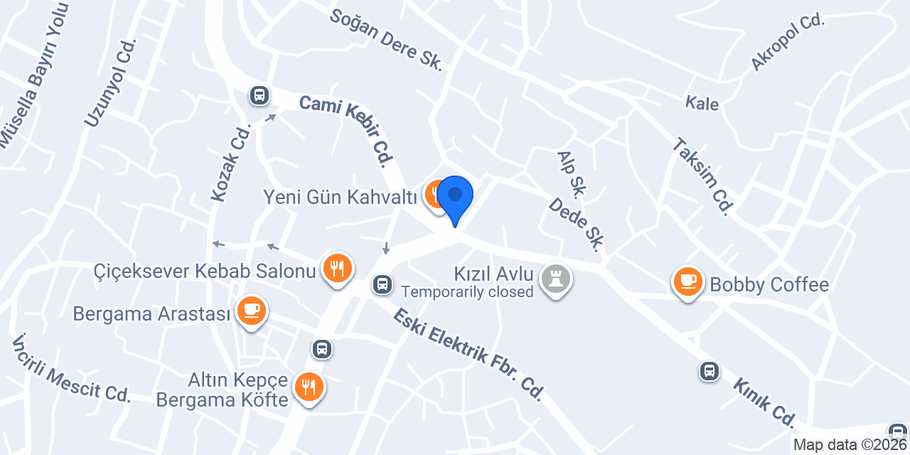 Halk Kütüphanesi konumu