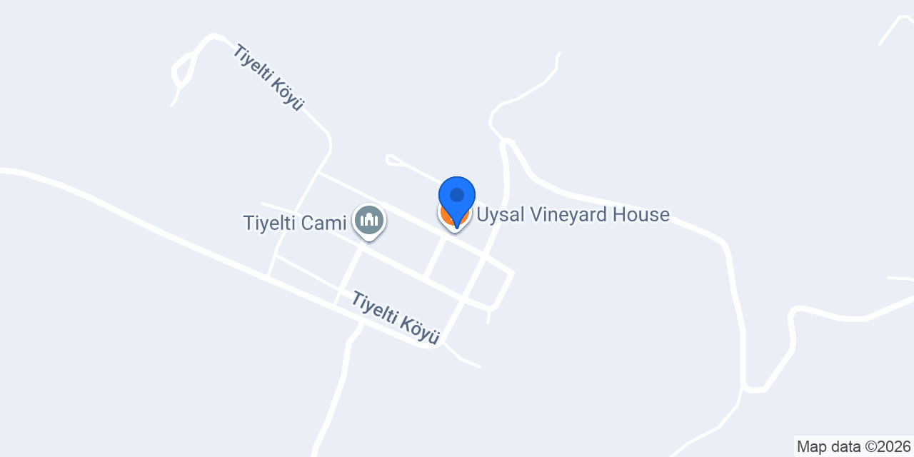 Uysal Vineyard House konumu