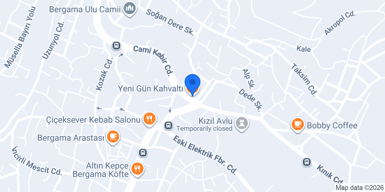 Yeni Gün Kahvaltı konumu