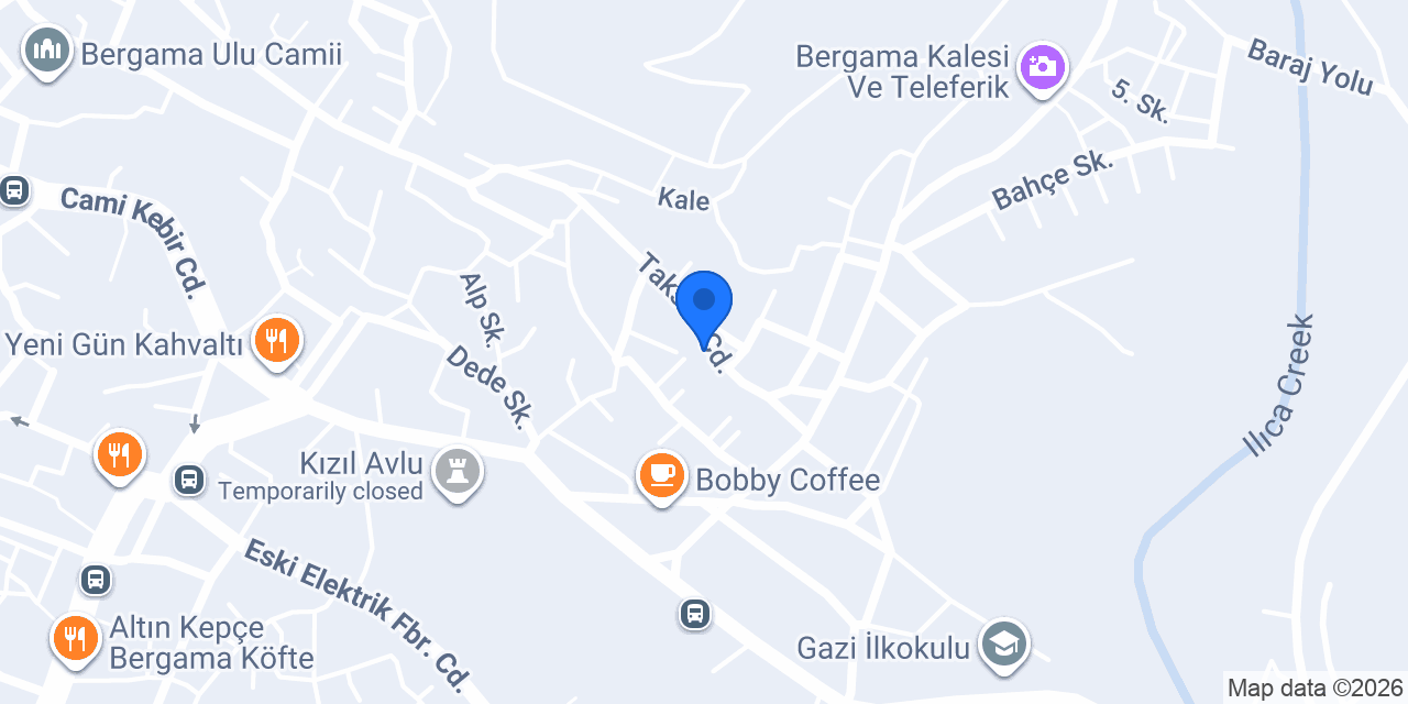 Bergama Taş Konak Hotel konumu