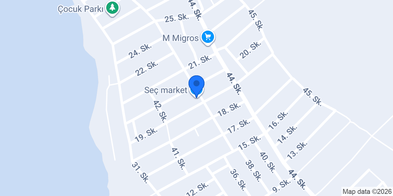 Seç market konumu