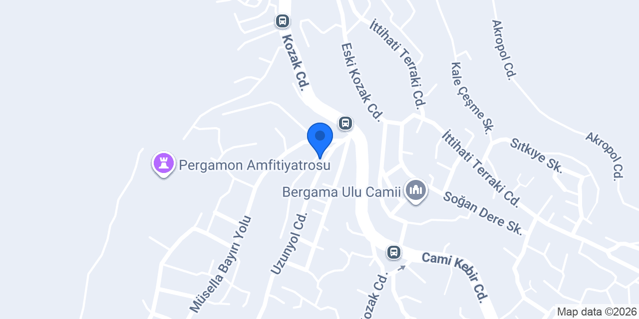 Bergama taksi konumu