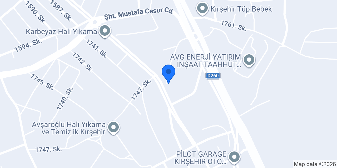Metro Turizm-kırşehir konumu