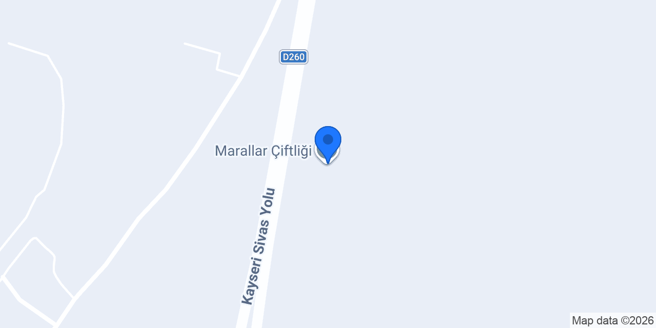 Marallar Çiftliği konumu