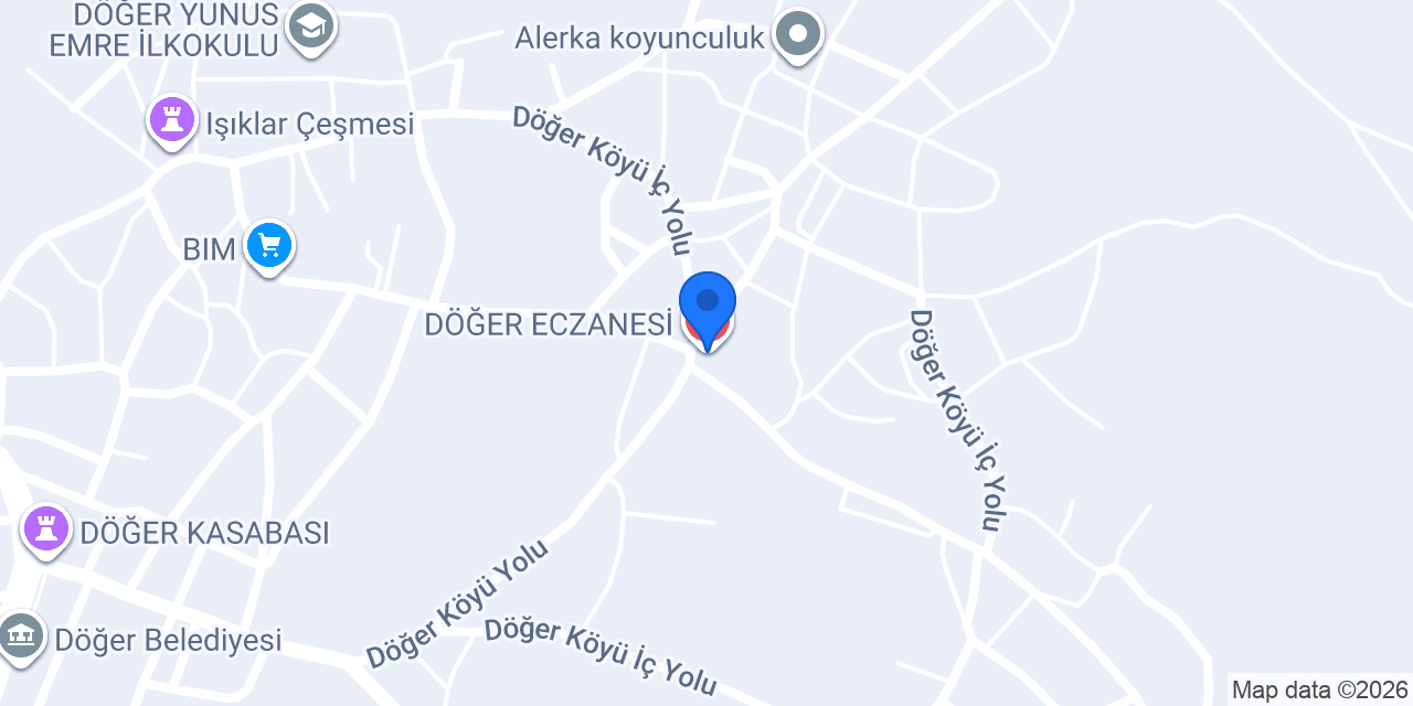 DÖĞER ECZANESİ konumu