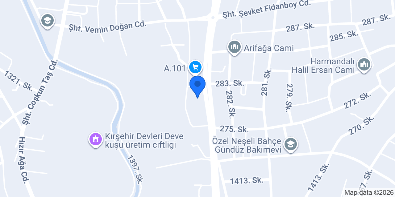 Yılmaz Ceyhan Auto konumu