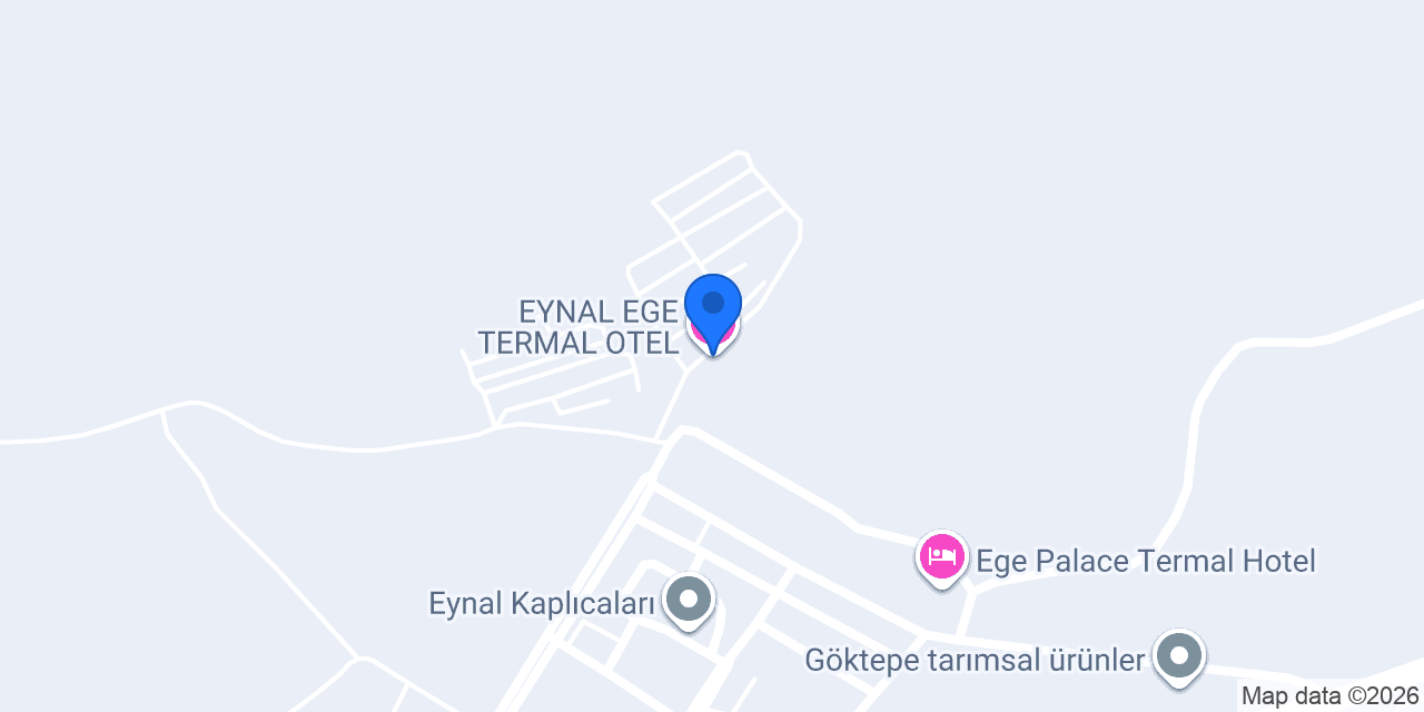 EYNAL EGE TERMAL OTEL konumu