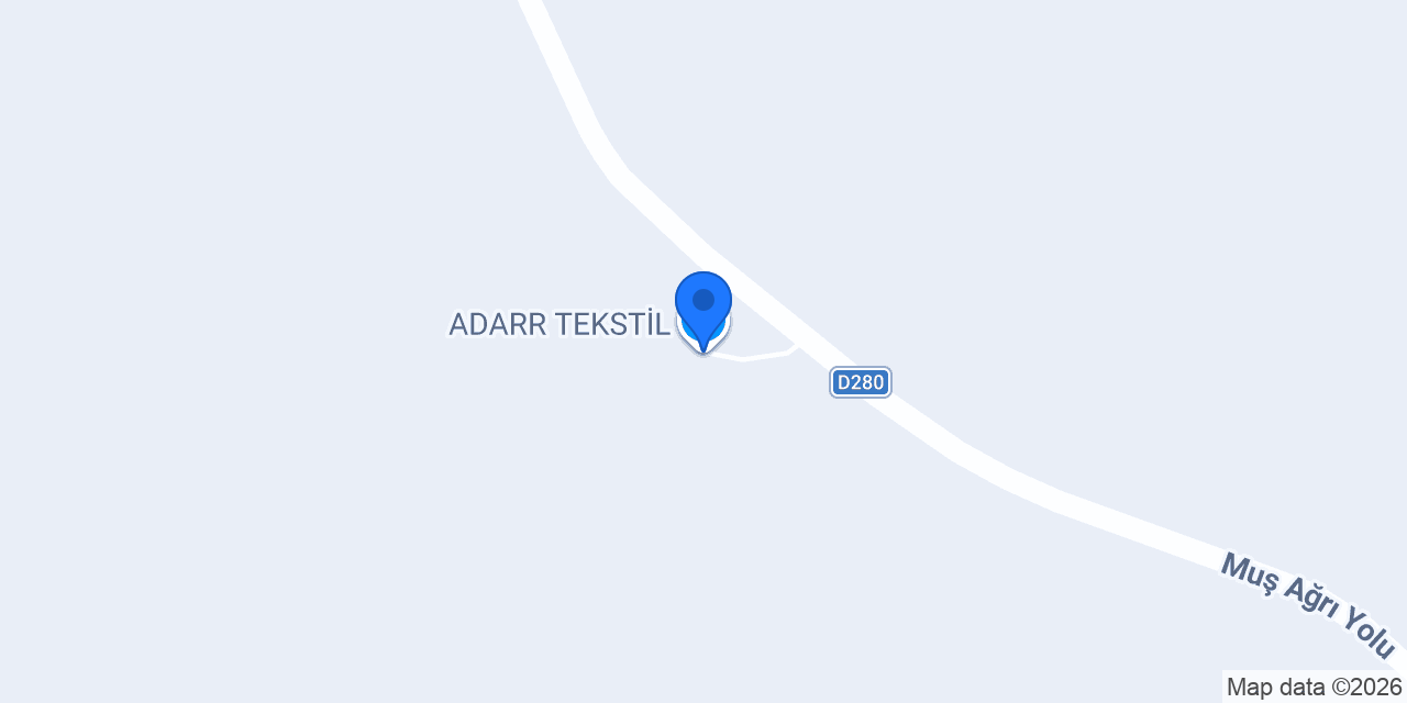 ADARR TEKSTİL konumu