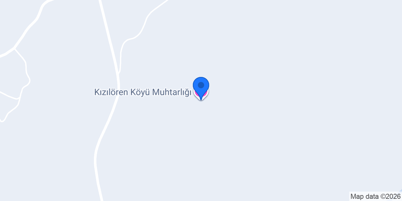 Kızılören Köyü Muhtarlığı konumu