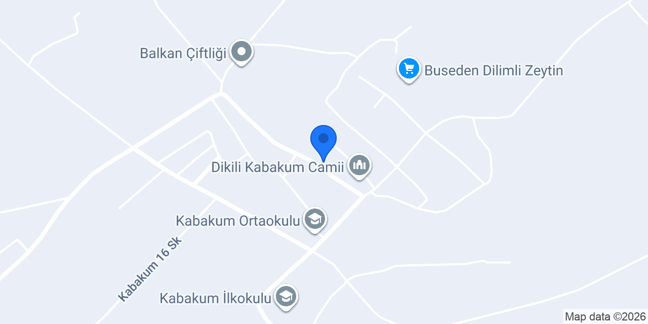 AKTEPE KABAKUM ZEYTİNCİLİK konumu
