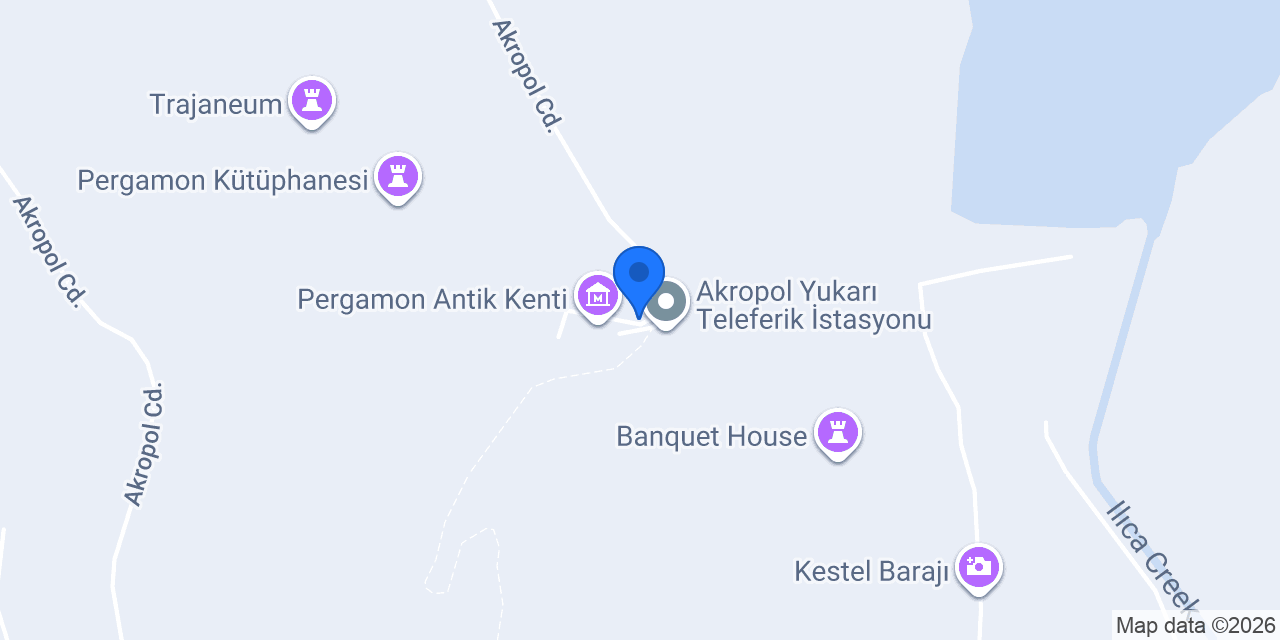 Pergamon hediyelik konumu