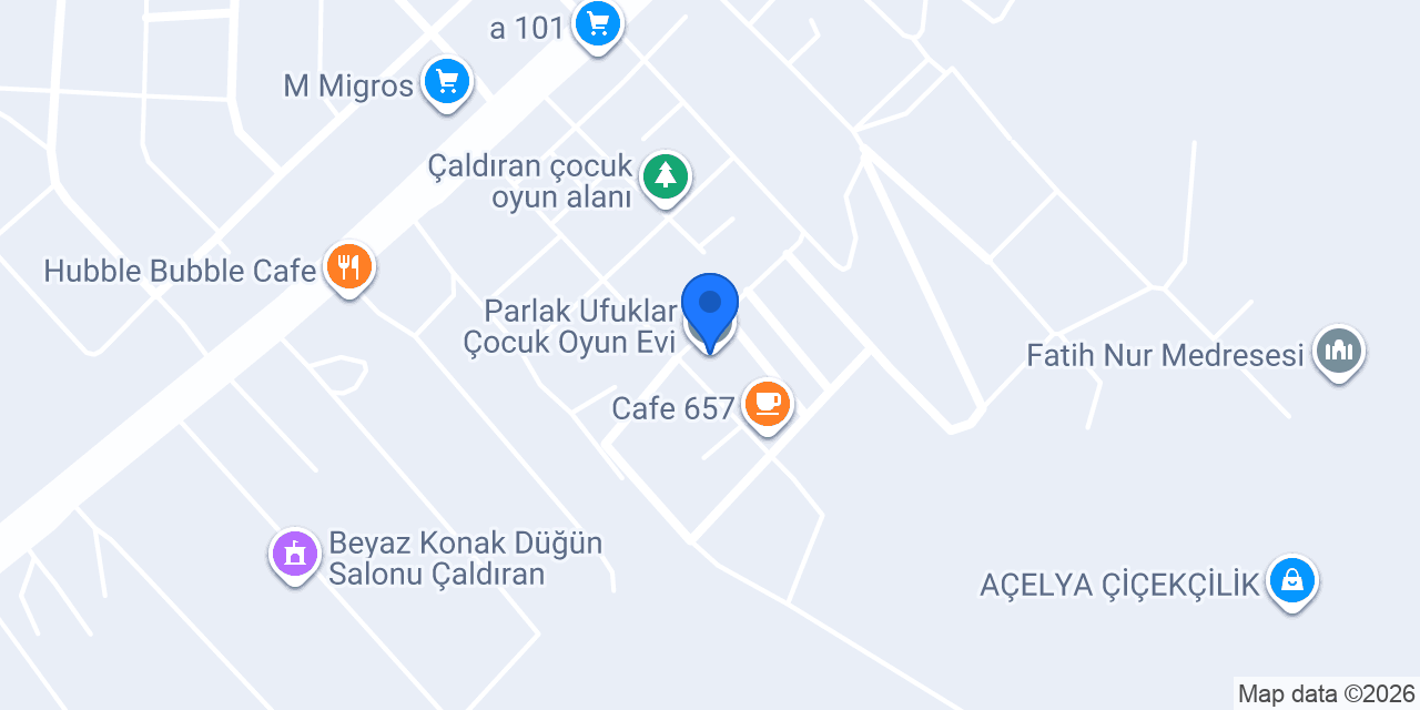 Parlak Ufuklar Çocuk Oyun Evi konumu