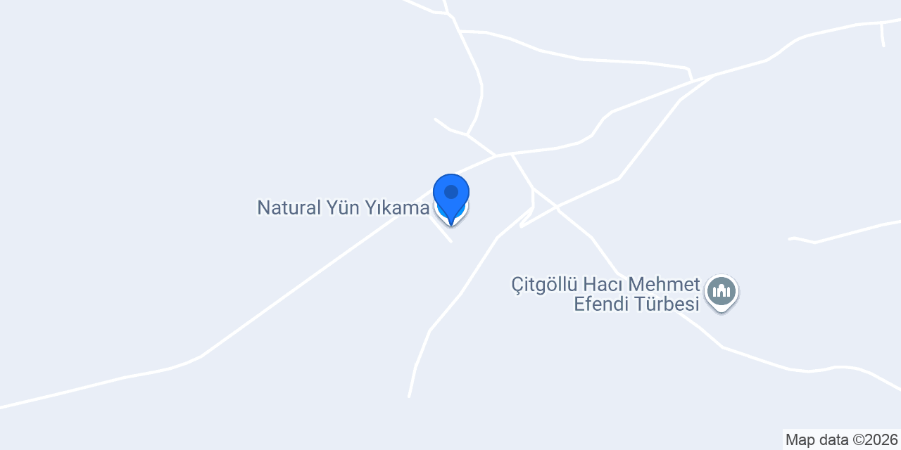 Natural Yün Yıkama konumu