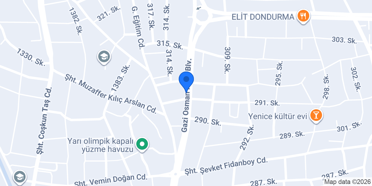 Yok Yok Avm konumu