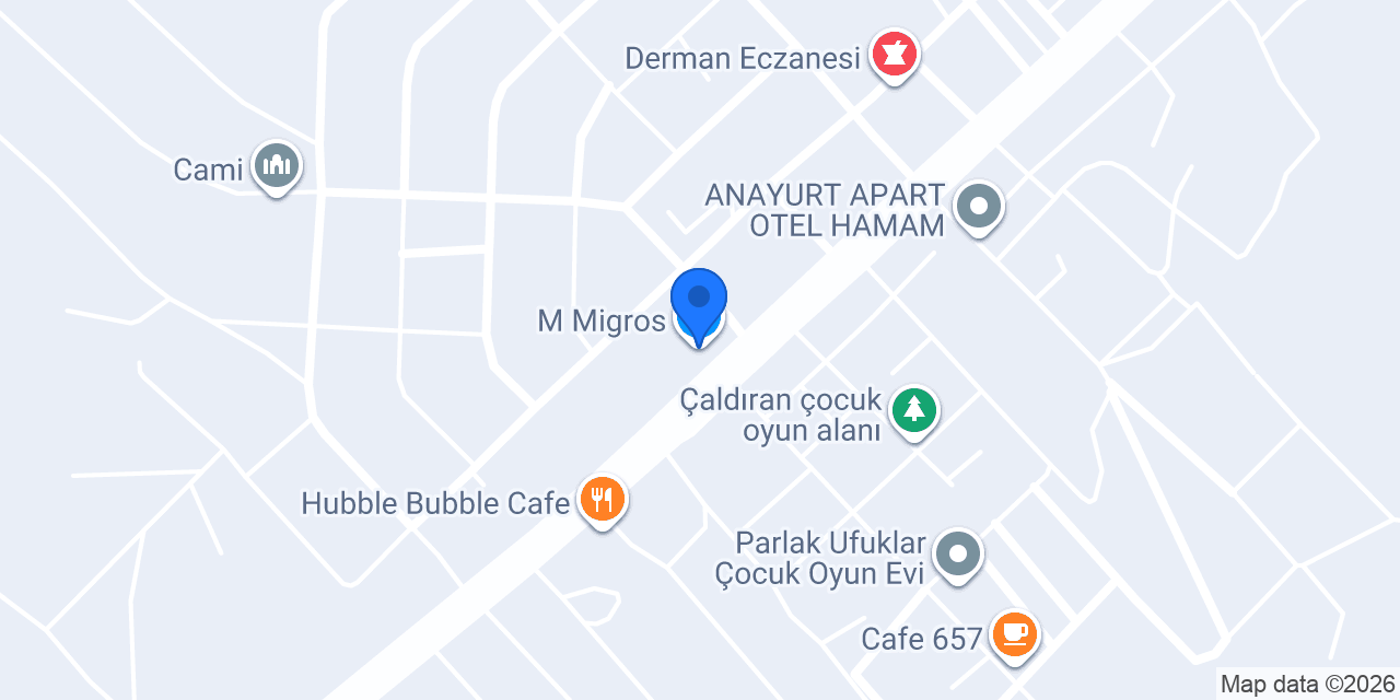 M Migros konumu