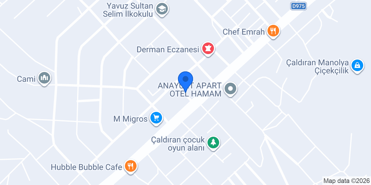 ÇAĞDAŞ ELEKTRONİK ÇALDIRAN konumu