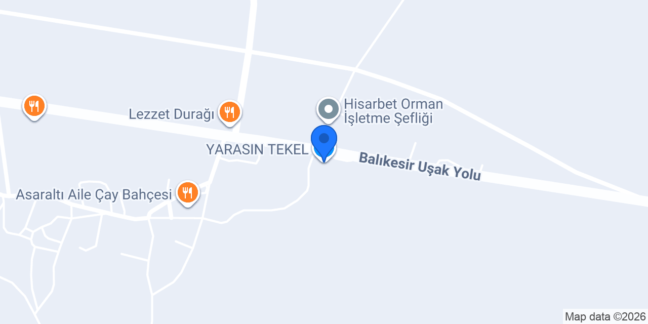 YARASIN TEKEL konumu