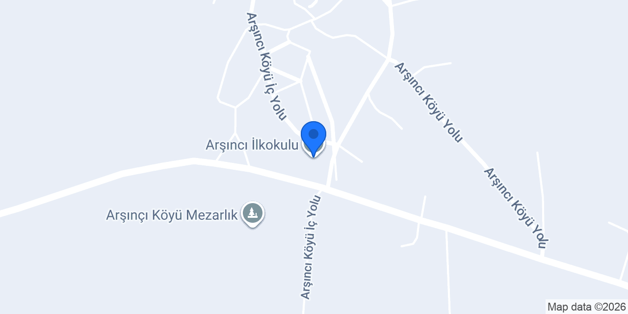 Arşıncı İlkokulu konumu