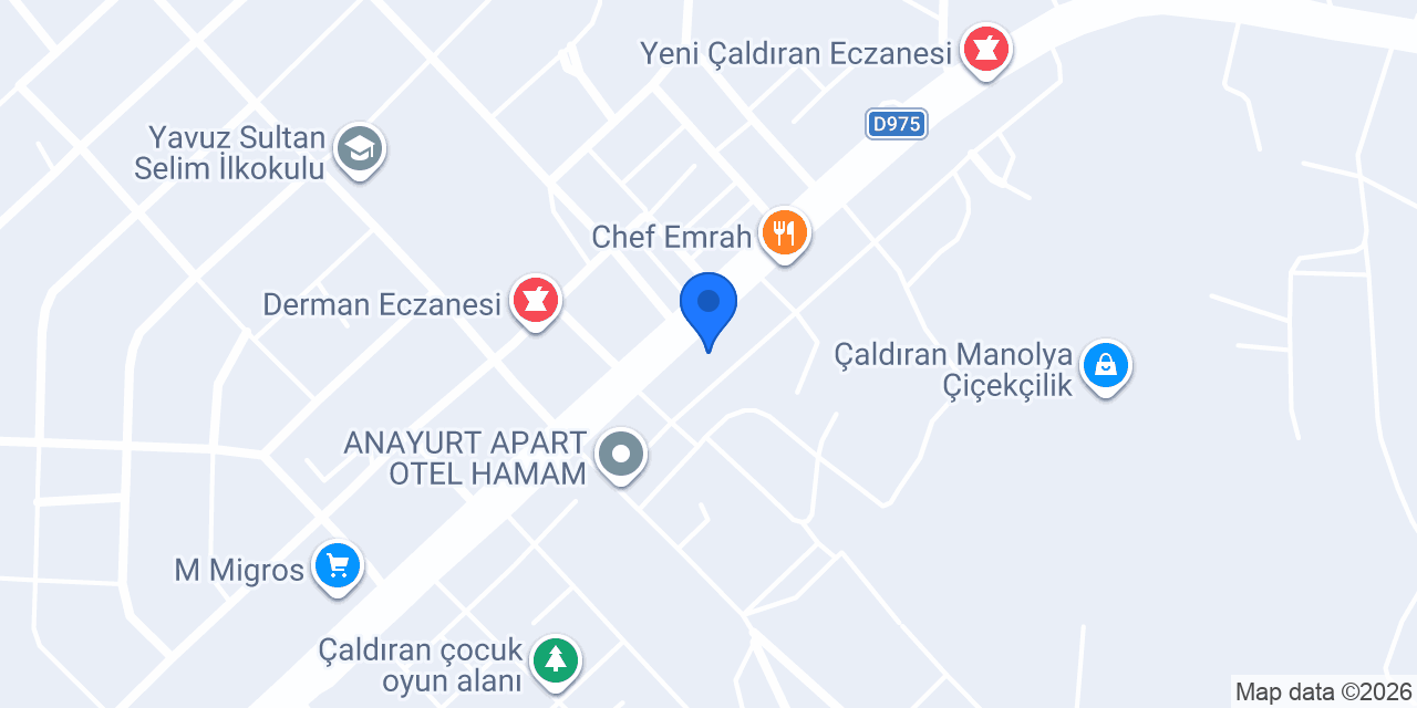 Sürat Kargo Çaldıran Şube konumu