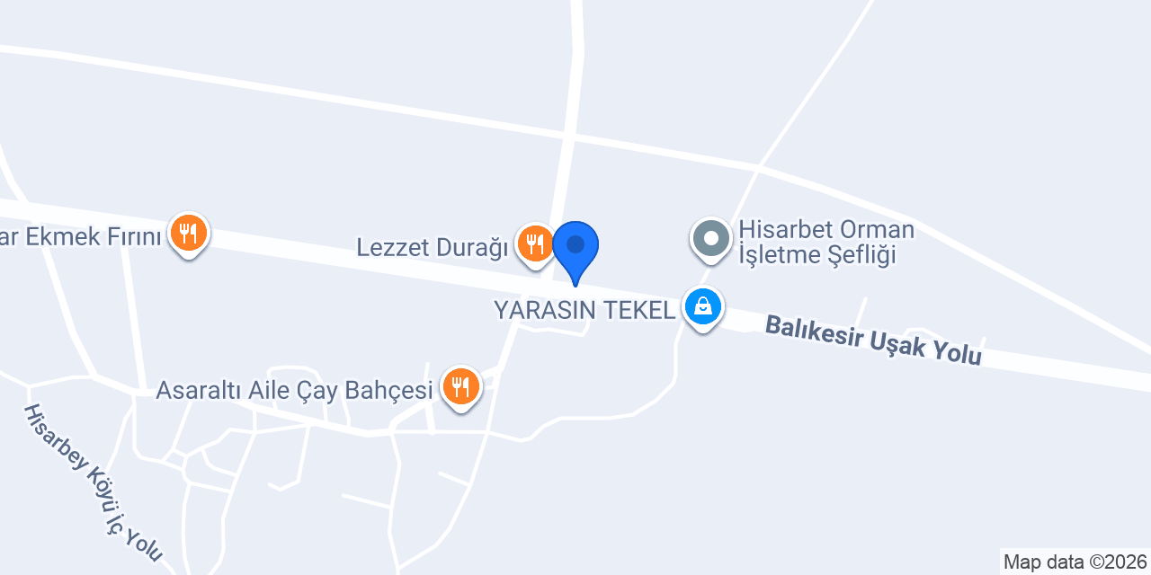 Hisar Tost Evi konumu