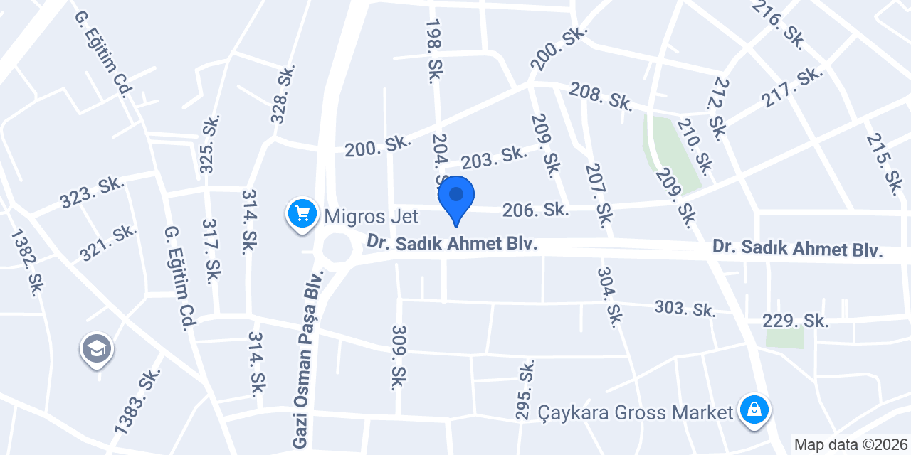 Pizzeria KIRSEHIR konumu