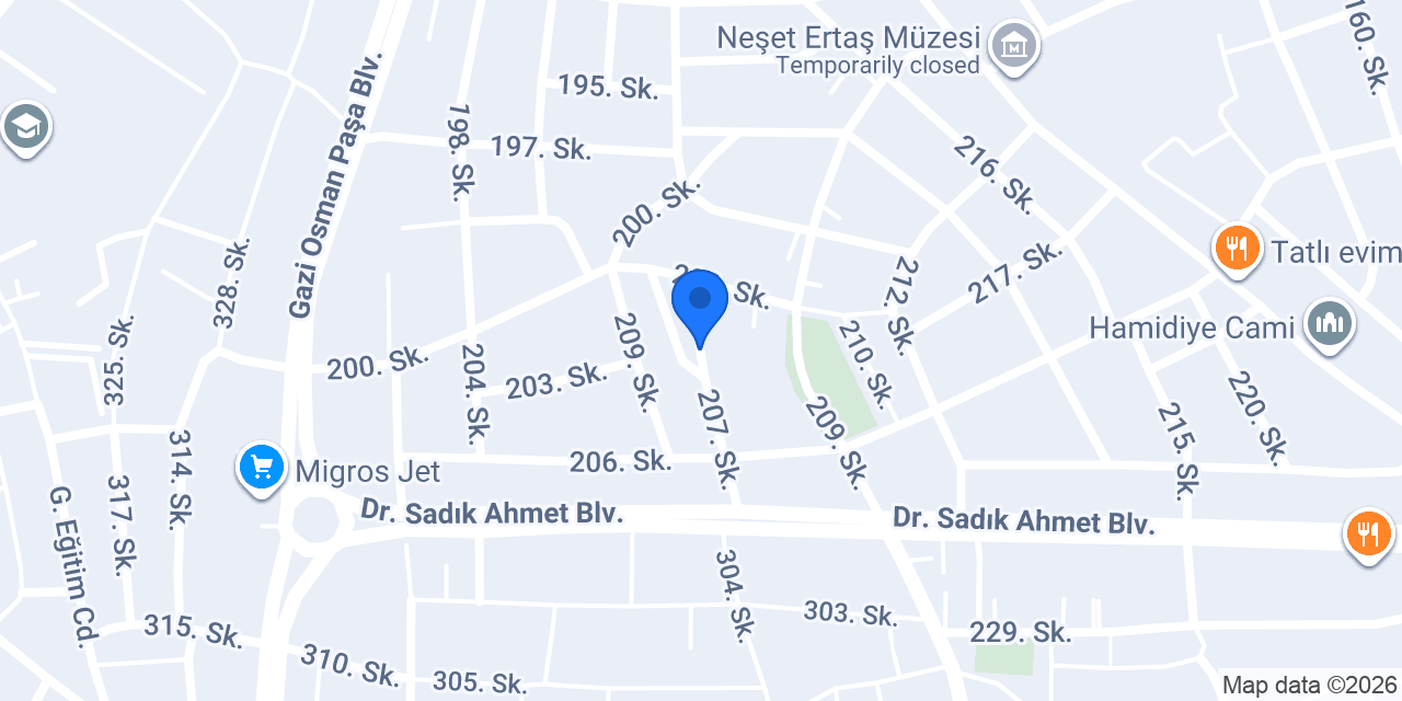 Turan Besi Çiftliği konumu