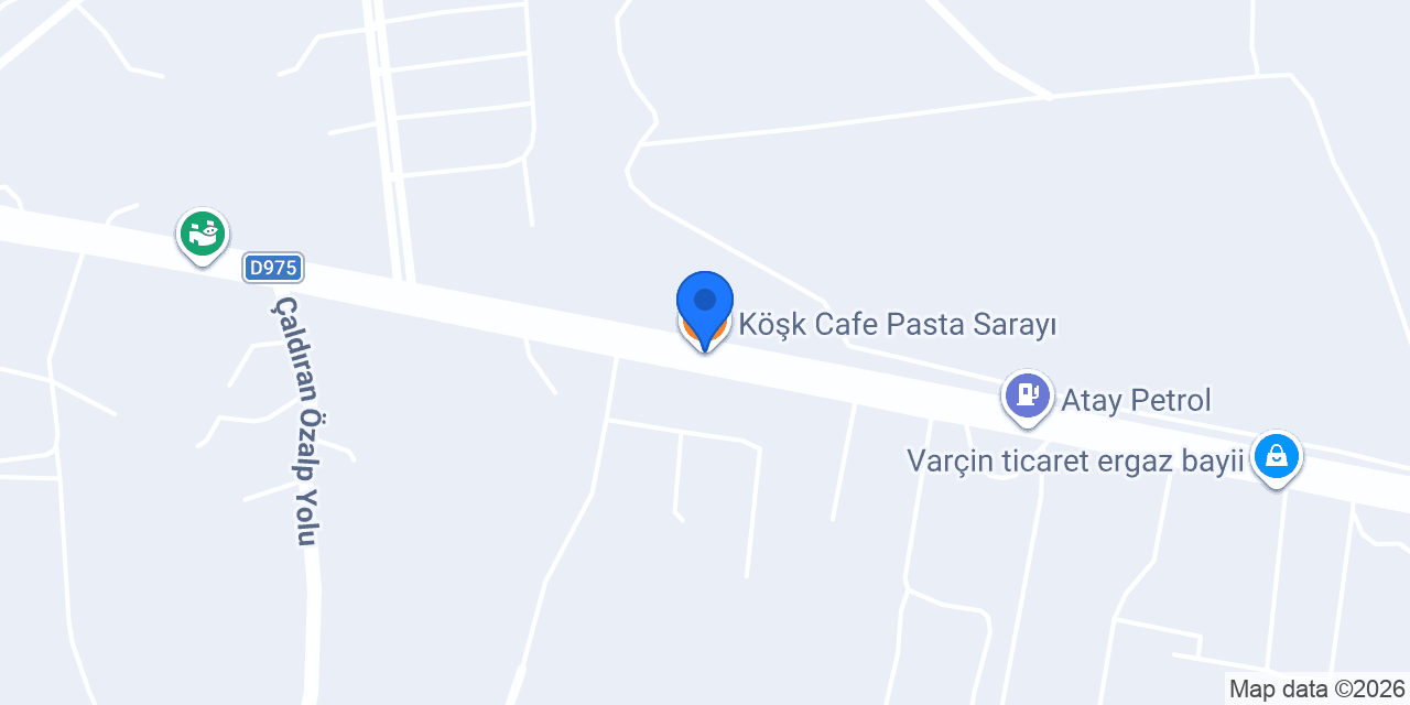 Köşk Cafe Pasta Sarayı konumu