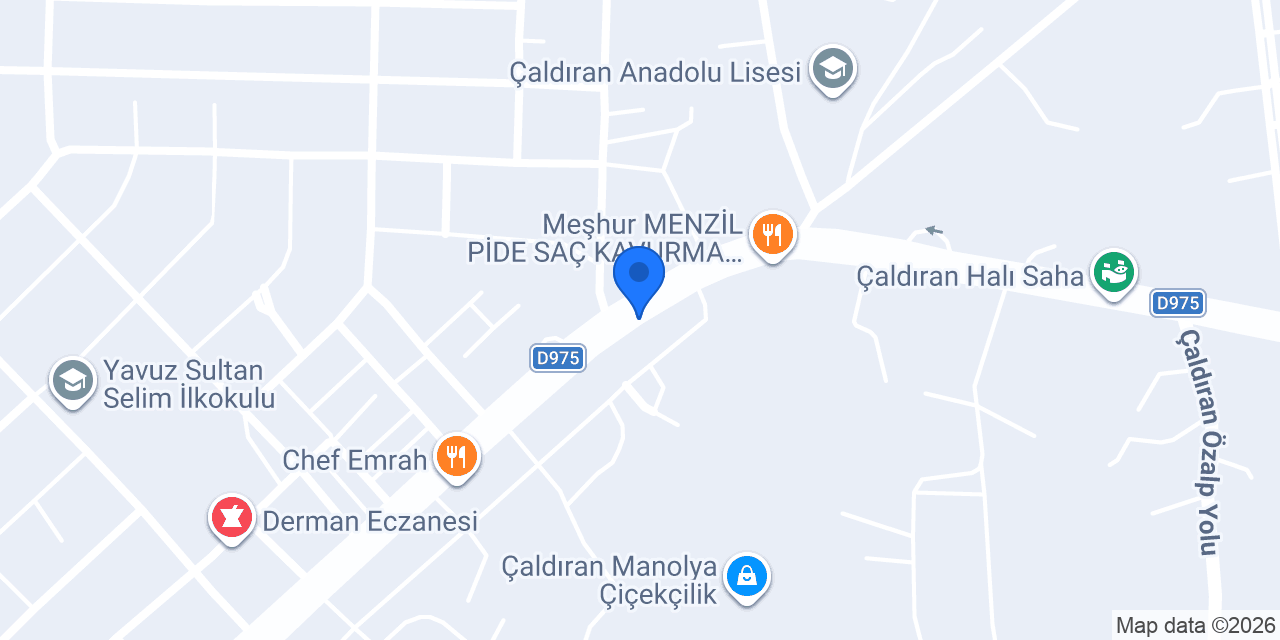 Yeni Çaldıran Eczanesi konumu