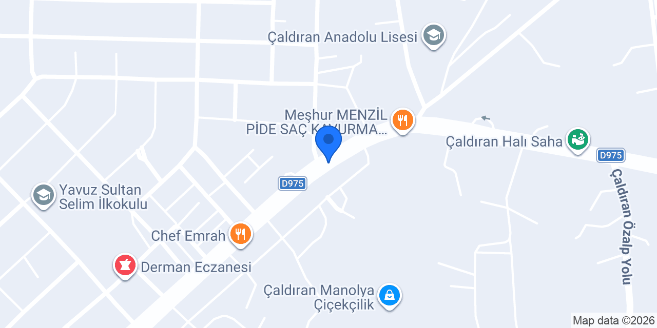 ÇALDIRAN MERKEZ TAKSİ (GÖKHAN) konumu