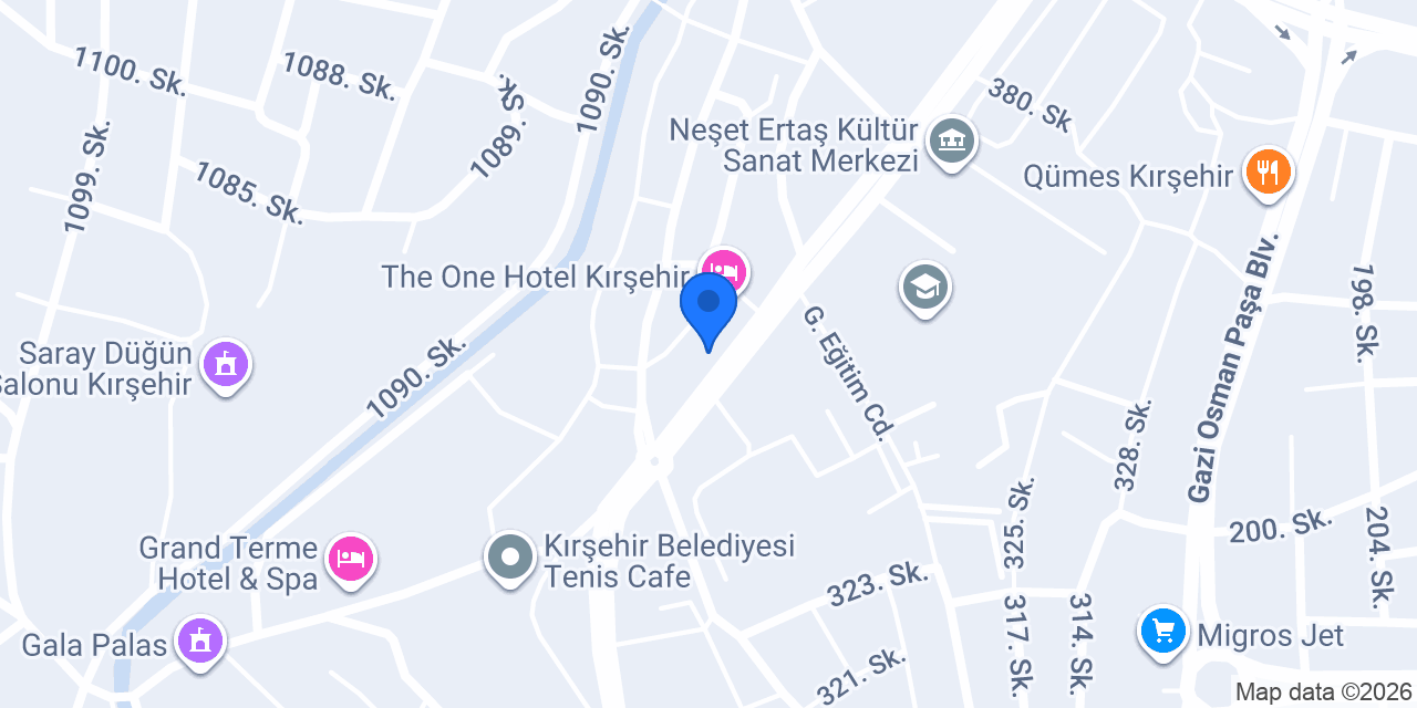 Mavi Sahne konumu
