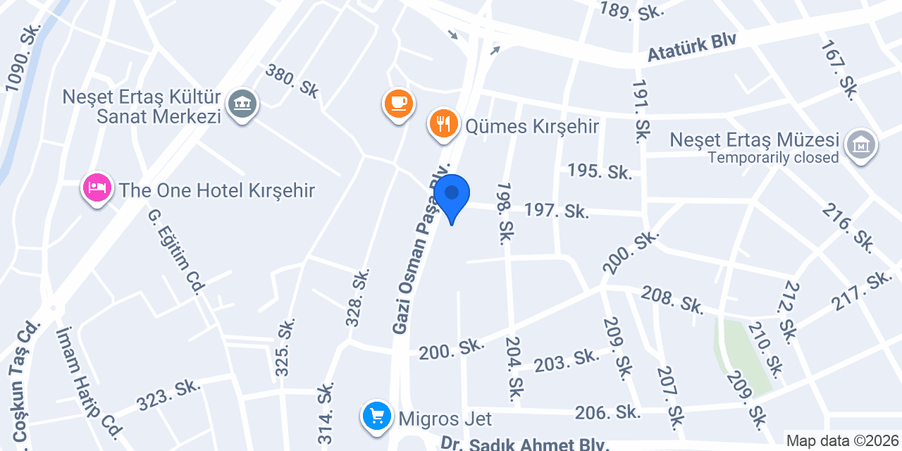 Orhan Aslan Mobilya konumu