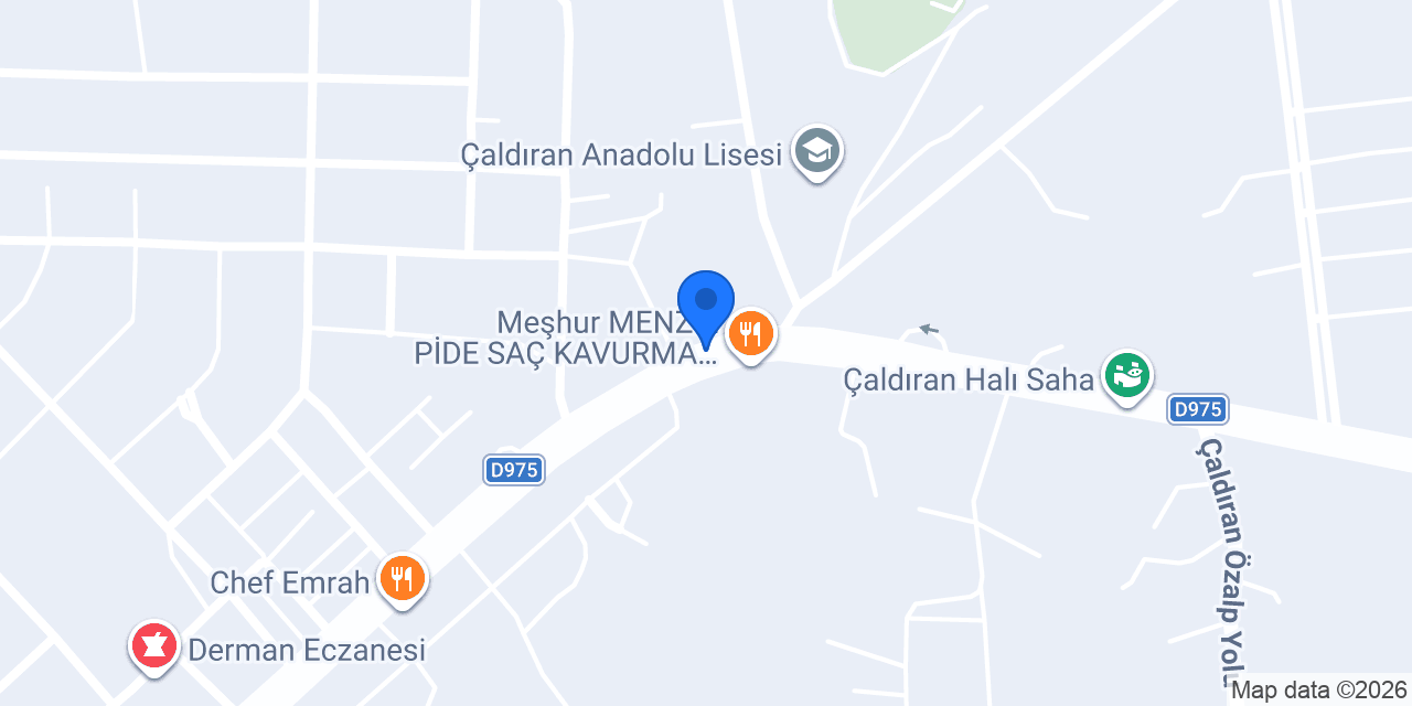 Çetenli İlköğretim Okulu konumu