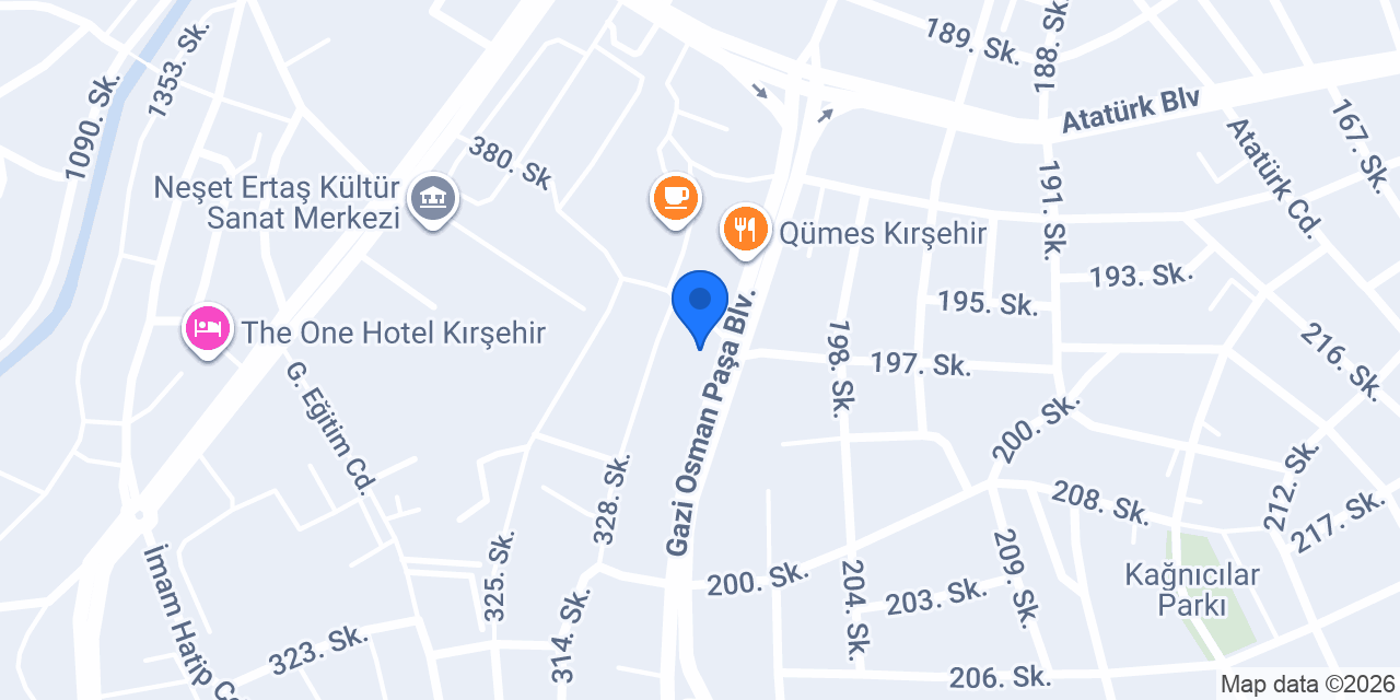Lastik Ustam Kırşehir konumu