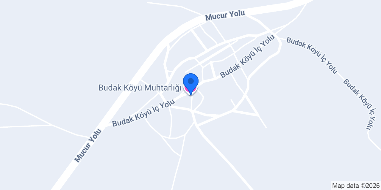 Budak Köyü Muhtarlığı konumu