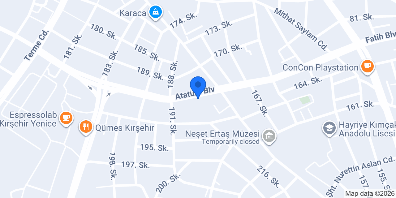 Tuwa Kırşehir konumu