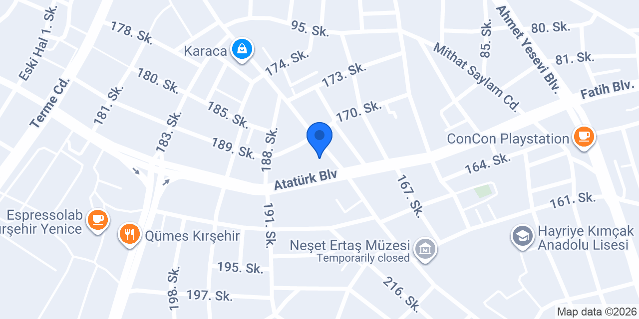 Hanımeli Pide & Lahmacun konumu