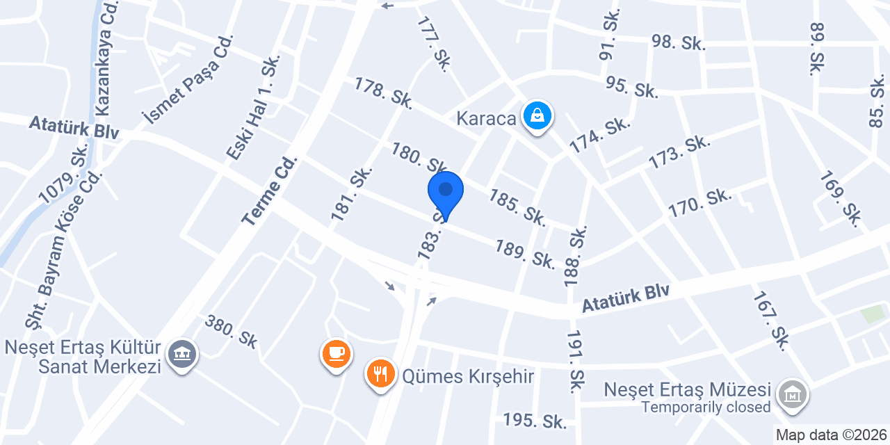 Çağlar Yapı Market konumu