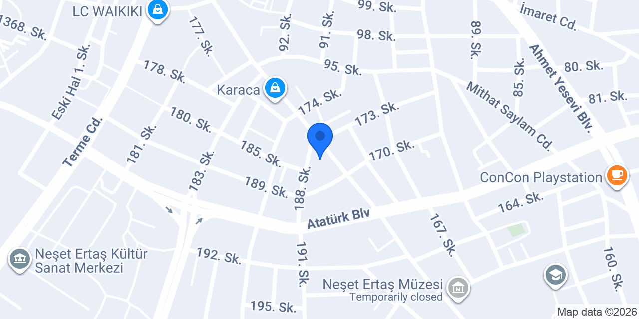 Vilinze kirsehir konumu