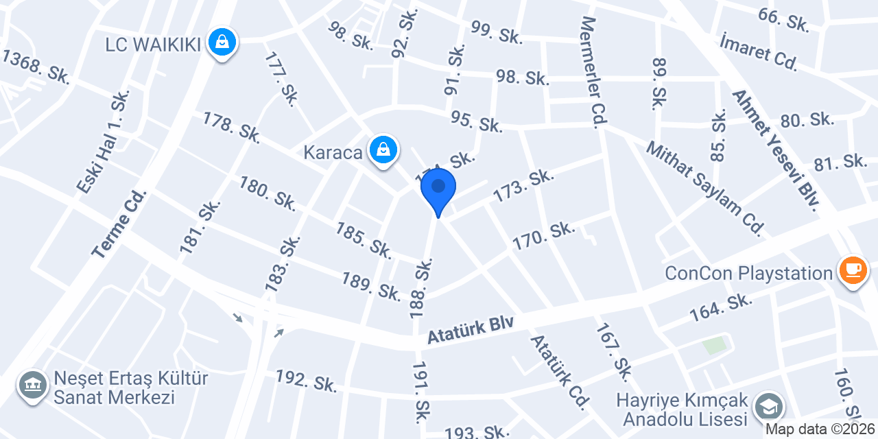 KOÇAK MİMARLIK konumu
