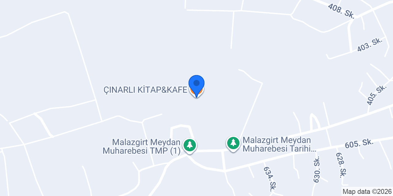 ÇINARLI KİTAP&KAFE konumu