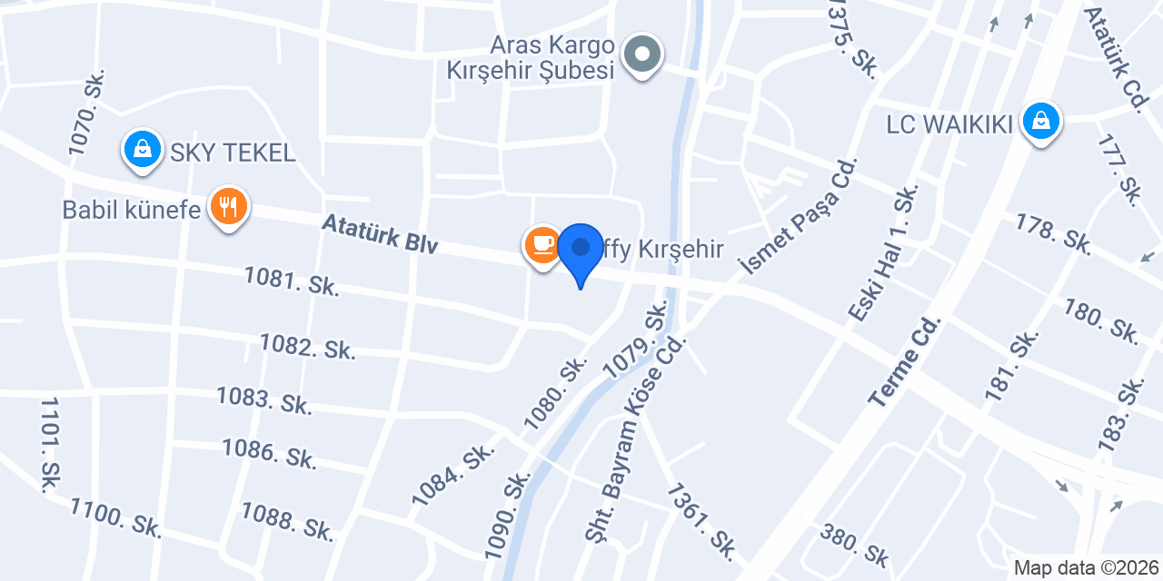 Simit Teknesi - Üniversite Yolu konumu