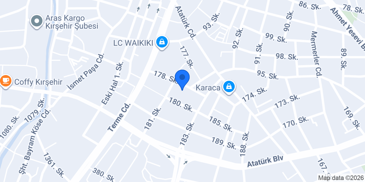 Eraslan Yapı Market Ltd.Şti konumu