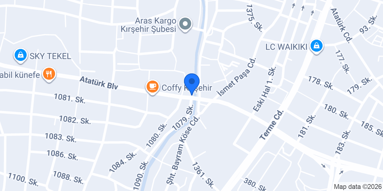 MevZUU cafe Kırşehir konumu