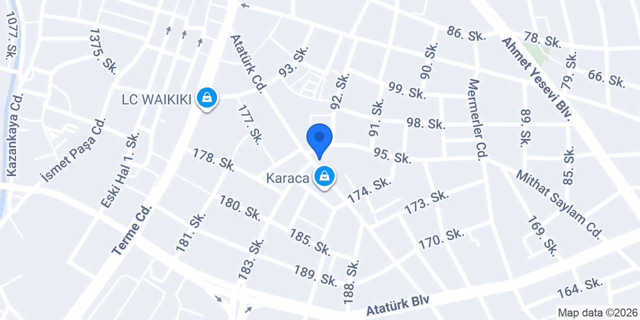 Dulkadiroğlu İnşaat konumu