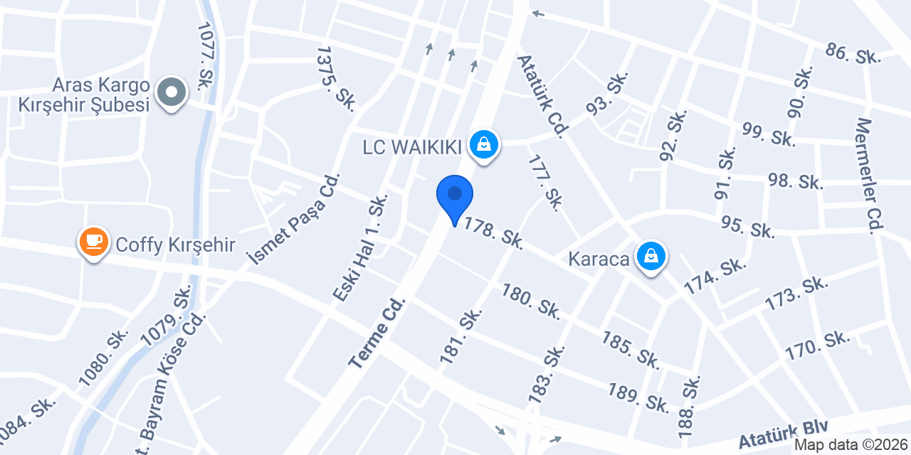 A Kalite Yönetim ve Temizlik konumu