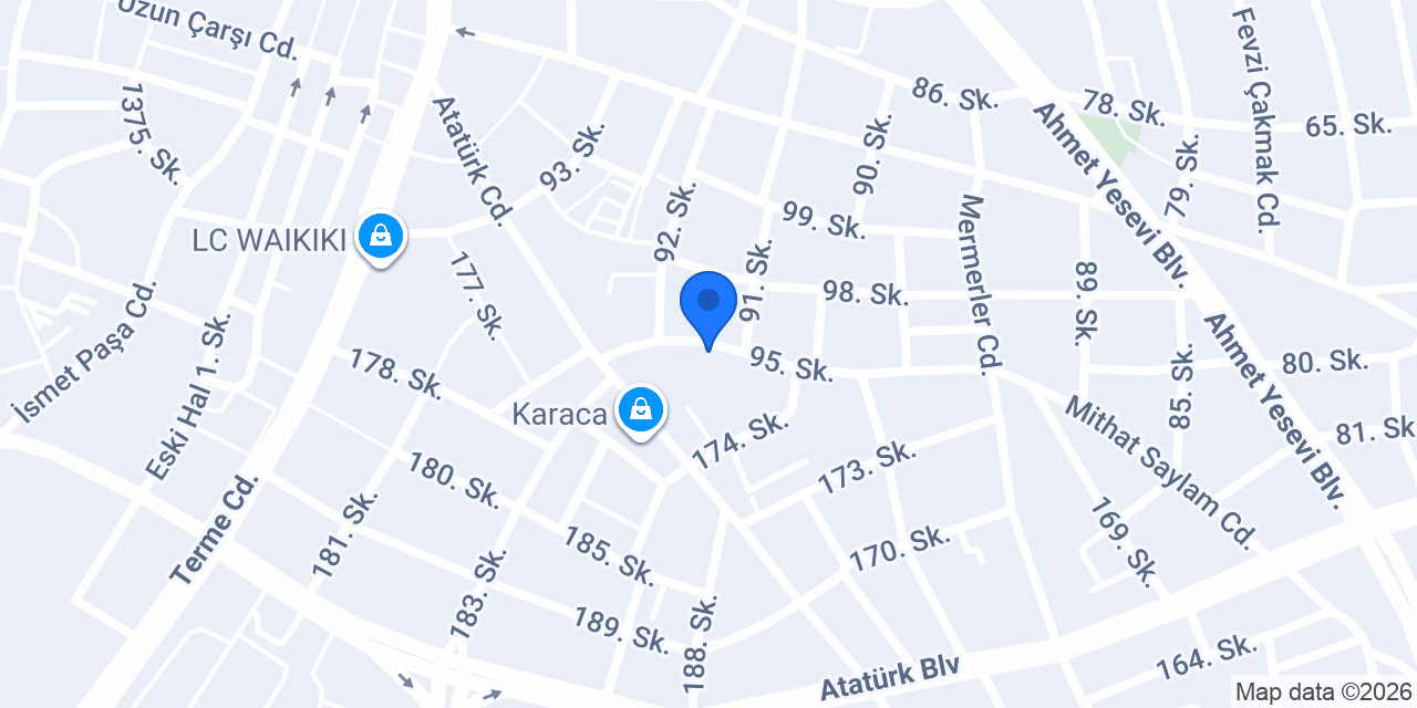 Uzman Diş Hekimi Zeynep Aydın konumu