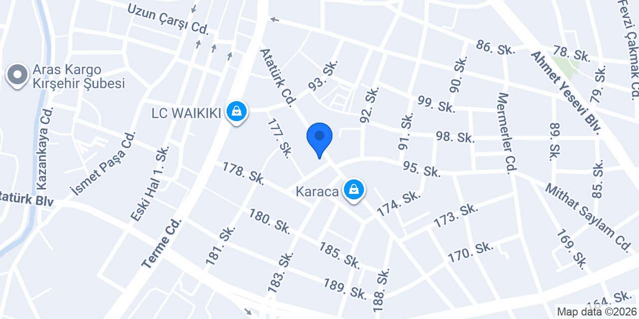 Gülçiçek Parke konumu