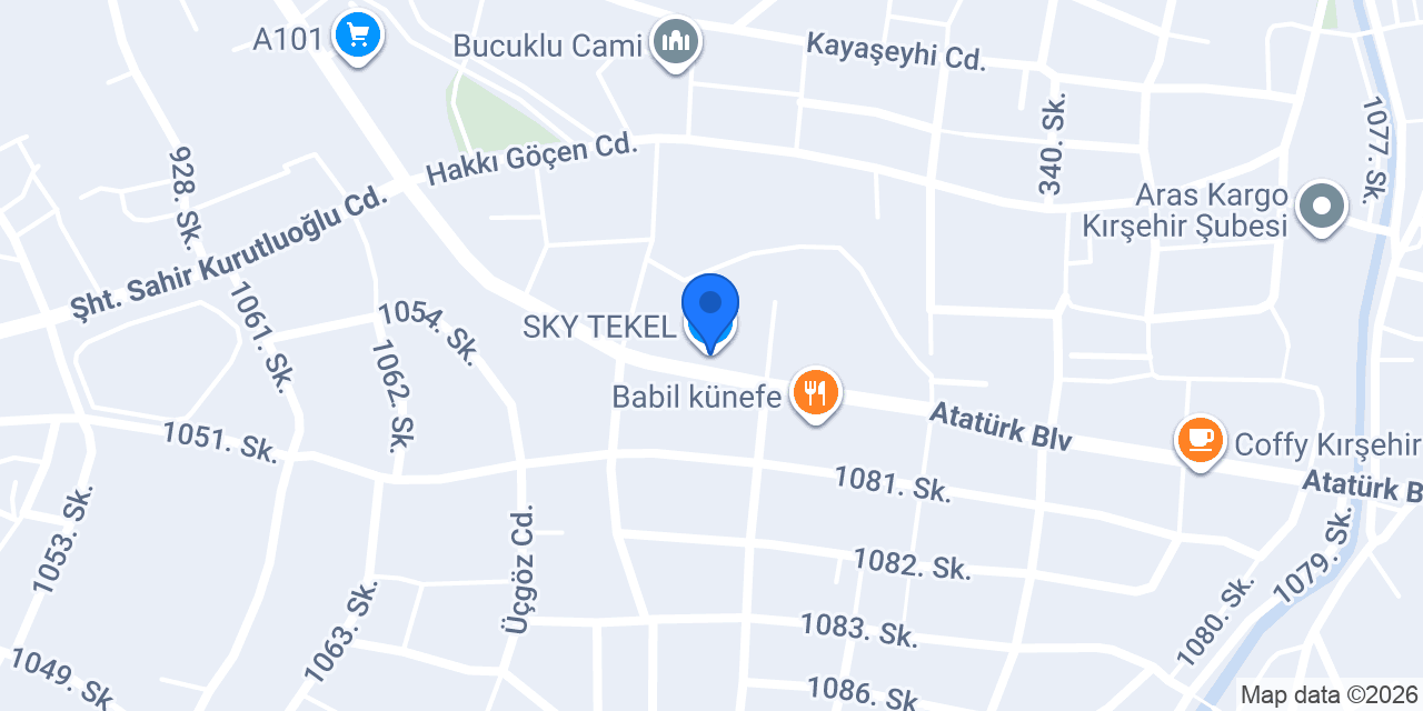 SKY TEKEL konumu