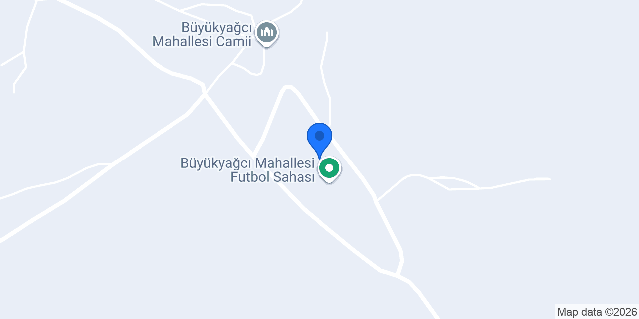 Büyükyagcı İlkokulu konumu